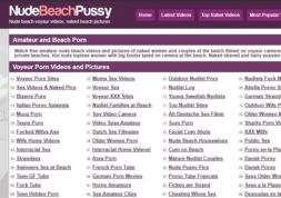 Nude Beach Pussy